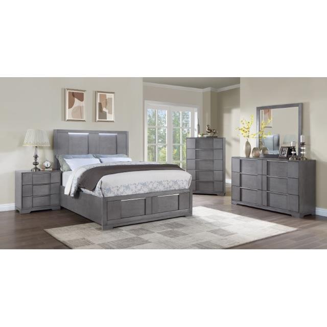 Furniture of America Regulus CM7475GY-N Night Stand IMAGE 2