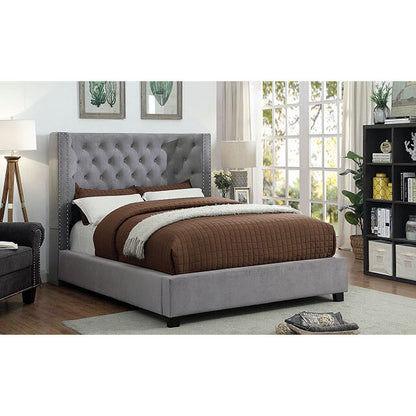  Furniture of America Carley Queen Bed CM7775GY-Q-BED IMAGE 2