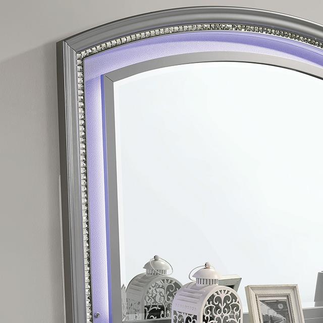  Furniture of America Maddie CM7899SV-M Mirror IMAGE 3