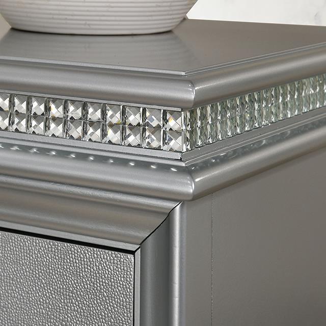  Furniture of America Maddie CM7899SV-N Night Stand IMAGE 3