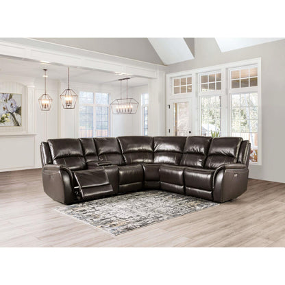 Furniture of America Gorgius CM9910ES-SECT-PM Power Sectional IMAGE 2