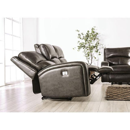 Furniture of America Soterios CM9924DG-SF-PM Power Sofa IMAGE 4