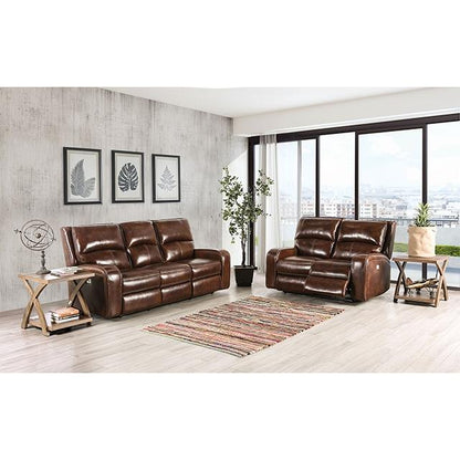  Furniture of America Soterios CM9924MB-LV-PM Power Loveseat IMAGE 2