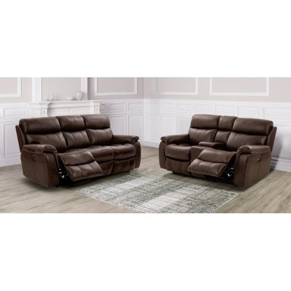 Furniture of America Antenor CM9926MB-LV-PM-PK Power Loveseat IMAGE 2