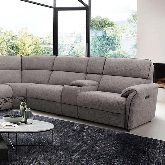Furniture of America Osanna CM9928SM-SECT-PM Power Sectional IMAGE 1