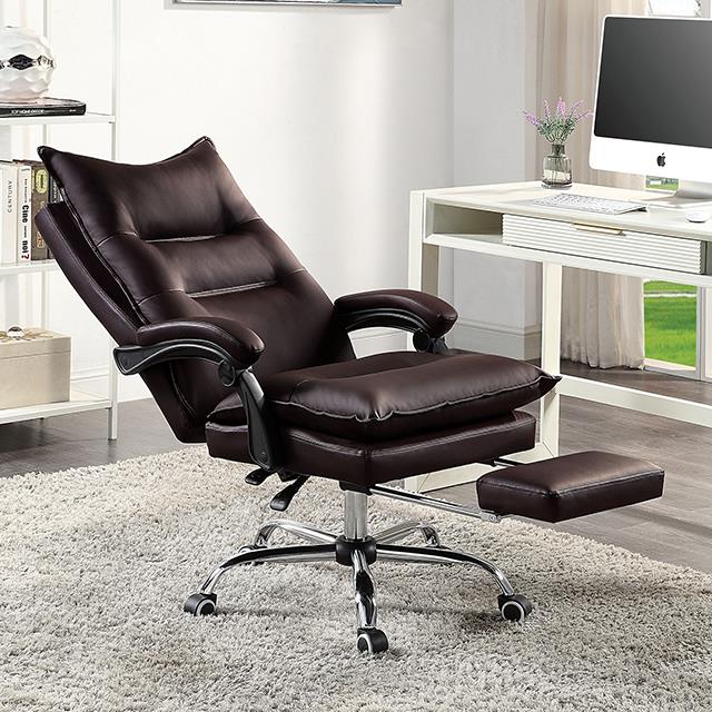  Furniture of America Perce CM-FC668BR Office Chair IMAGE 2
