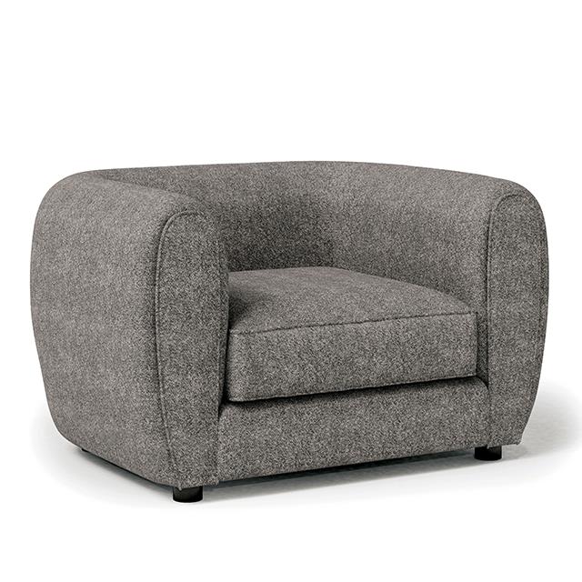Furniture of America Verdal FM61001GY-CH Chair IMAGE 1
