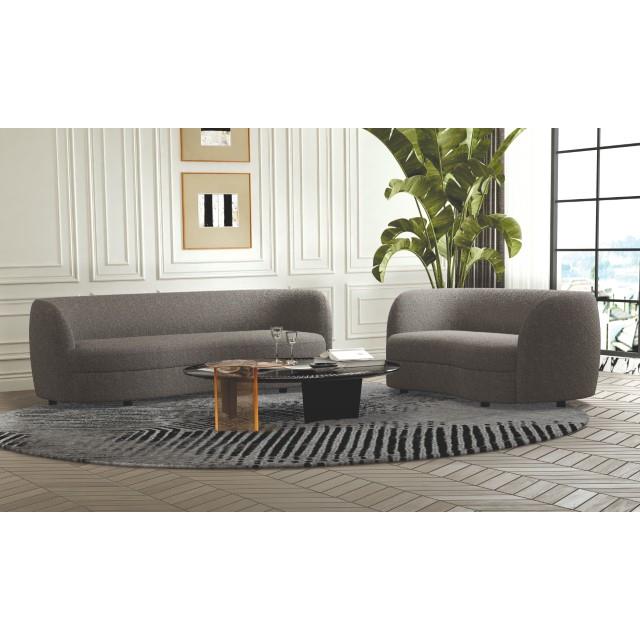 Furniture of America Versoix FM61003GY-LV Loveseat IMAGE 2