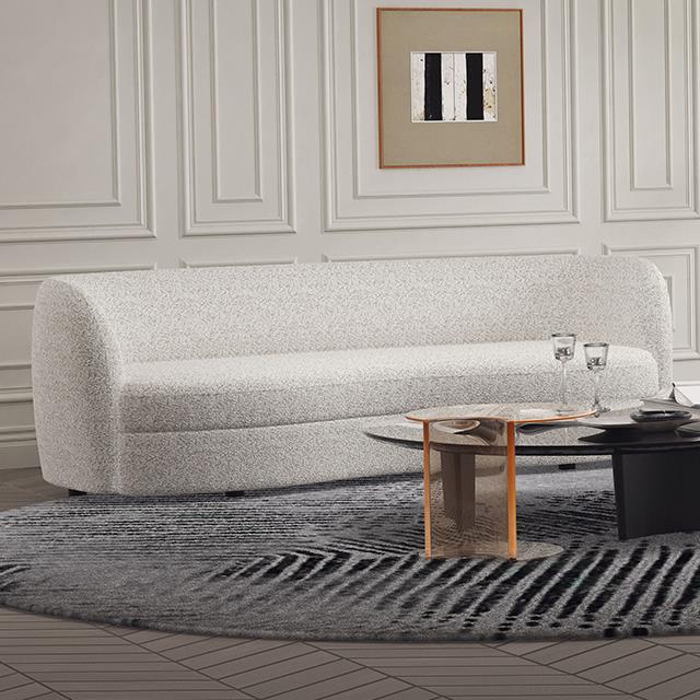Furniture of America Versoix FM61003WH-SF Sofa IMAGE 1