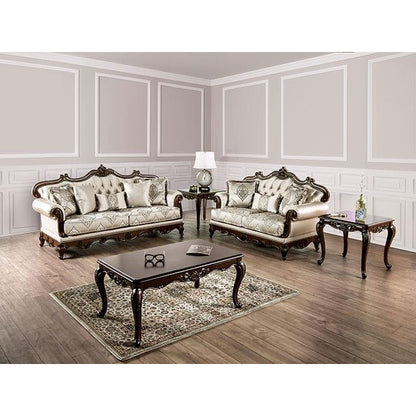 Furniture of America Veracruz FM65002BG-LV Loveseat IMAGE 2