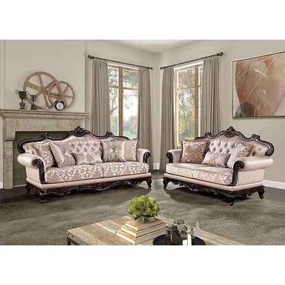 Furniture of America Veracruz FM65002BR-LV Loveseat IMAGE 2