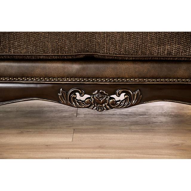 Furniture of America Ensenada FM65003BR-LV Loveseat IMAGE 10