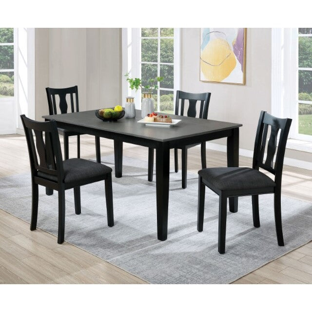  Furniture of America Carbey Dining Table FOA3488T-5PK IMAGE 1