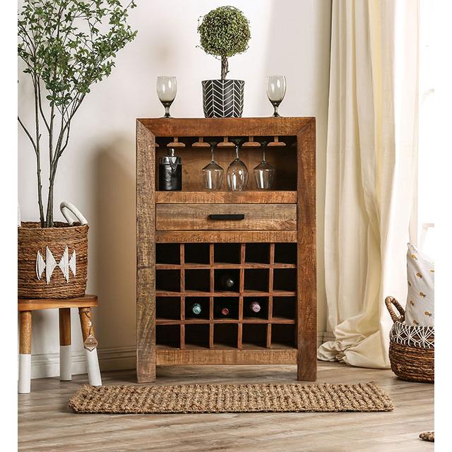  Furniture of America Accent Cabinets Wine Cabinets FOA51036 IMAGE 2