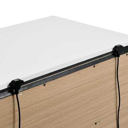 Furniture of America Birsfelden FOA7225WH-DR-EK King Bed IMAGE 3