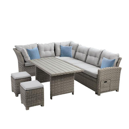 Furniture of America Malia GM-1001 Patio Dining Table IMAGE 5
