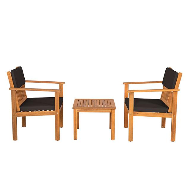  Furniture of America Noto GM-1018-3PK 3 pc Patio Set IMAGE 1