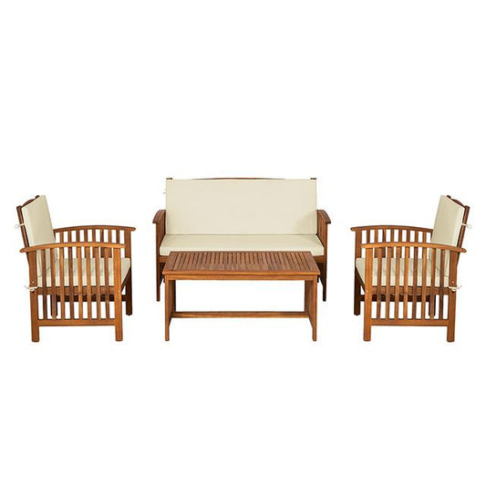 Furniture of America Kyushu GM-1022BG-4PC 4 pc Patio Set IMAGE 1