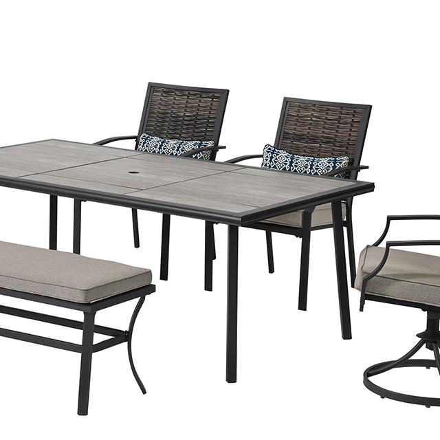  Furniture of America Sintra GM-2008 Patio Dining Table IMAGE 1