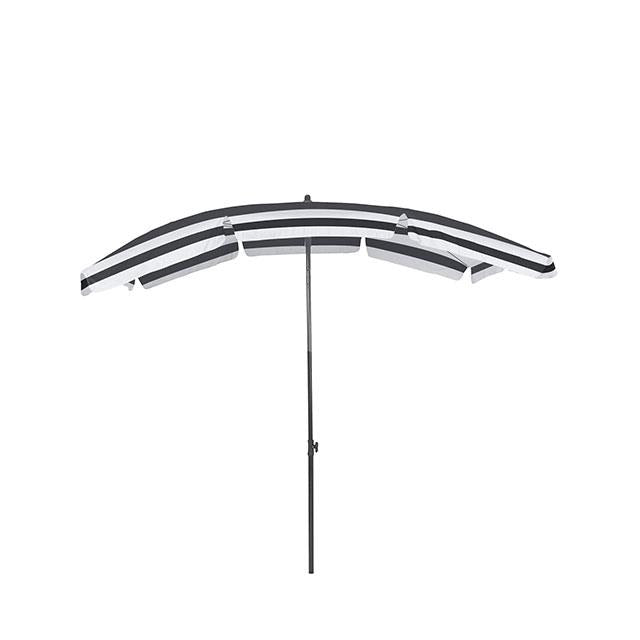  Furniture of America Sleek GM-3001BW Rectangular Tilting Umbrella IMAGE 1