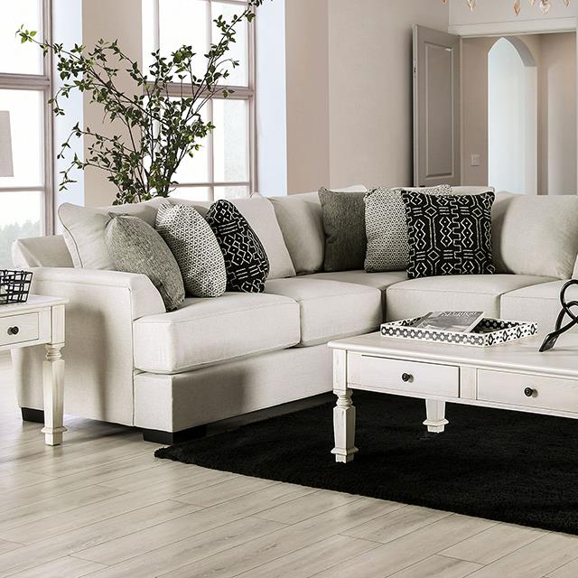  Furniture of America Gunnersbury Fabric Sectional SM1119-SECT IMAGE 1