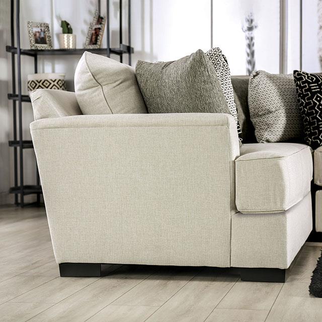  Furniture of America Gunnersbury Fabric Sectional SM1119-SECT IMAGE 9