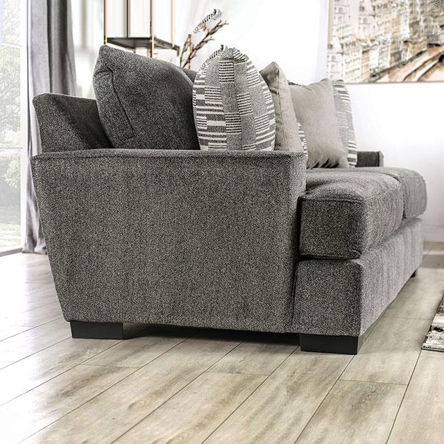  Furniture of America Holborn Stationary Fabric Sofa SM1220-SF IMAGE 10