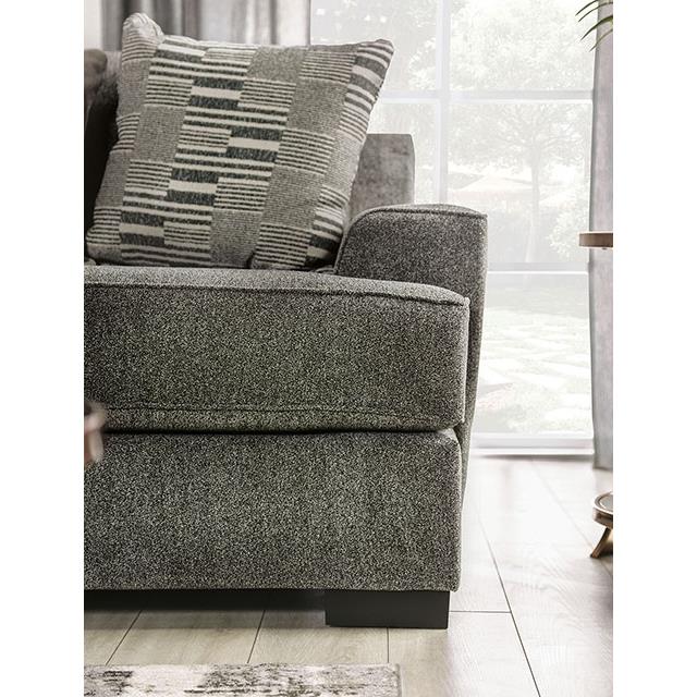  Furniture of America Holborn Stationary Fabric Sofa SM1220-SF IMAGE 8