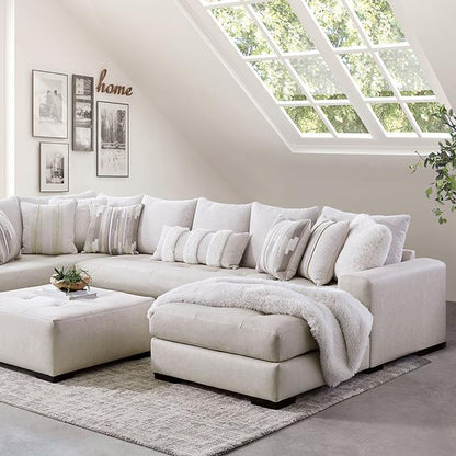  Furniture of America Warrenton Leatherette Sectional SM5170-SECT IMAGE 1