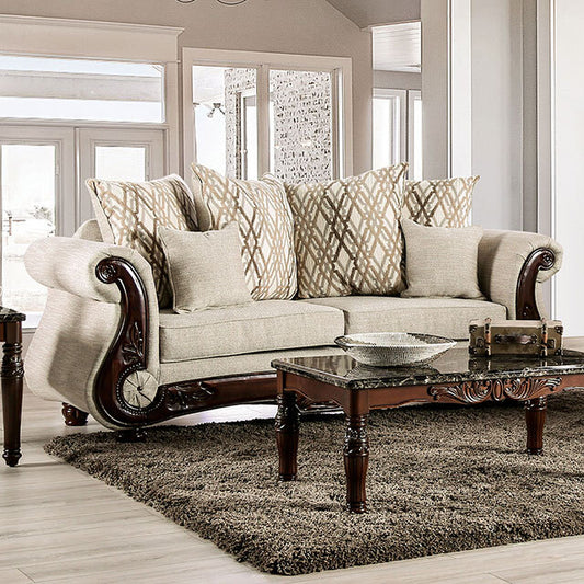  Furniture of America Giardino Fabric Sofa SM7764-SF IMAGE 1