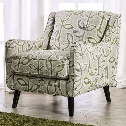  Furniture of America Gardner Stationary Fabric Accent Chair SM8195-CH-FL IMAGE 1
