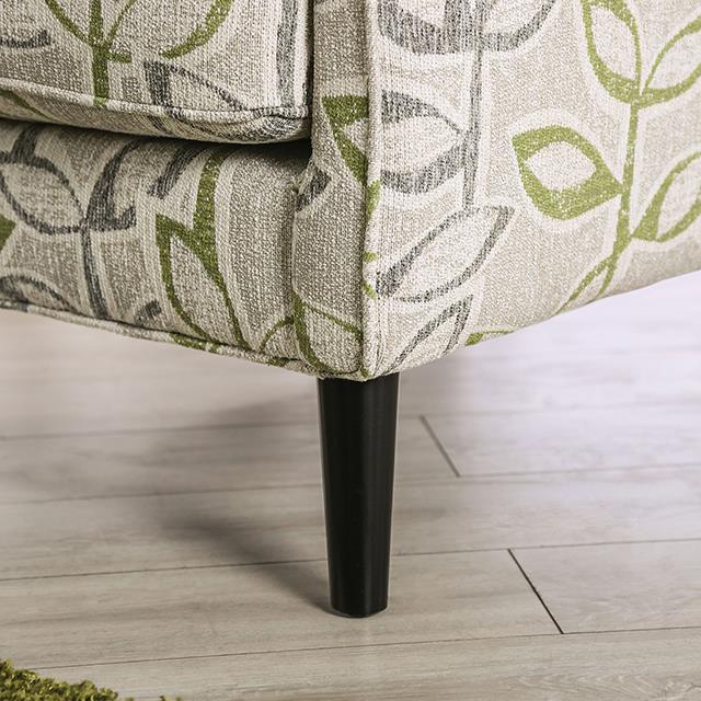  Furniture of America Gardner Stationary Fabric Accent Chair SM8195-CH-FL IMAGE 2
