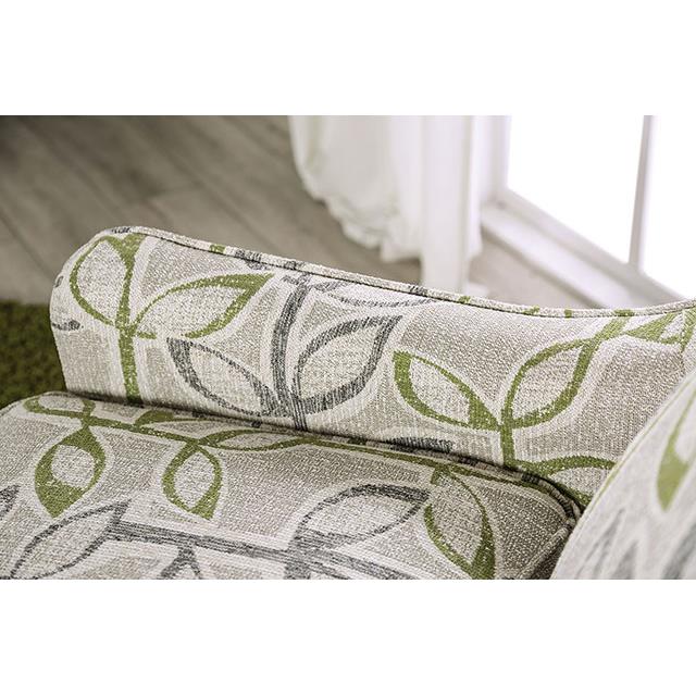  Furniture of America Gardner Stationary Fabric Accent Chair SM8195-CH-FL IMAGE 4