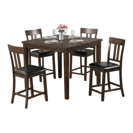 Generation Trade Walton 322323 5 pc Pub Set - Walnut IMAGE 1