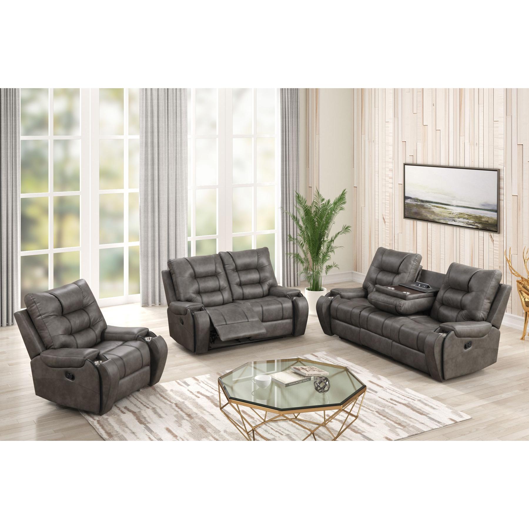 Generation Trade Bronco 652022 Recliner - Grey IMAGE 2