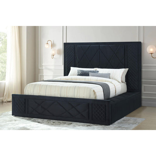 Generation Trade Amira 136241 Black King Bed IMAGE 1
