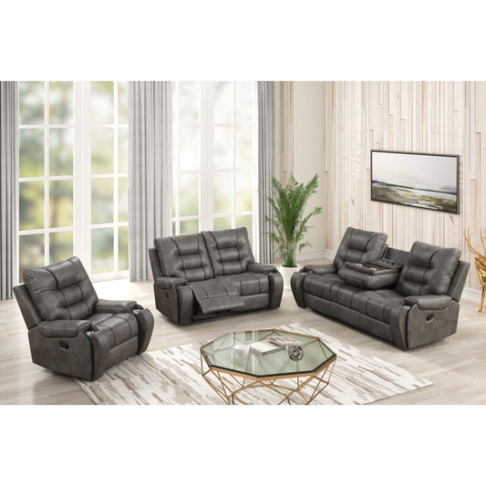 Generation Trade Bronco 652321 Loveseat - Brown IMAGE 1