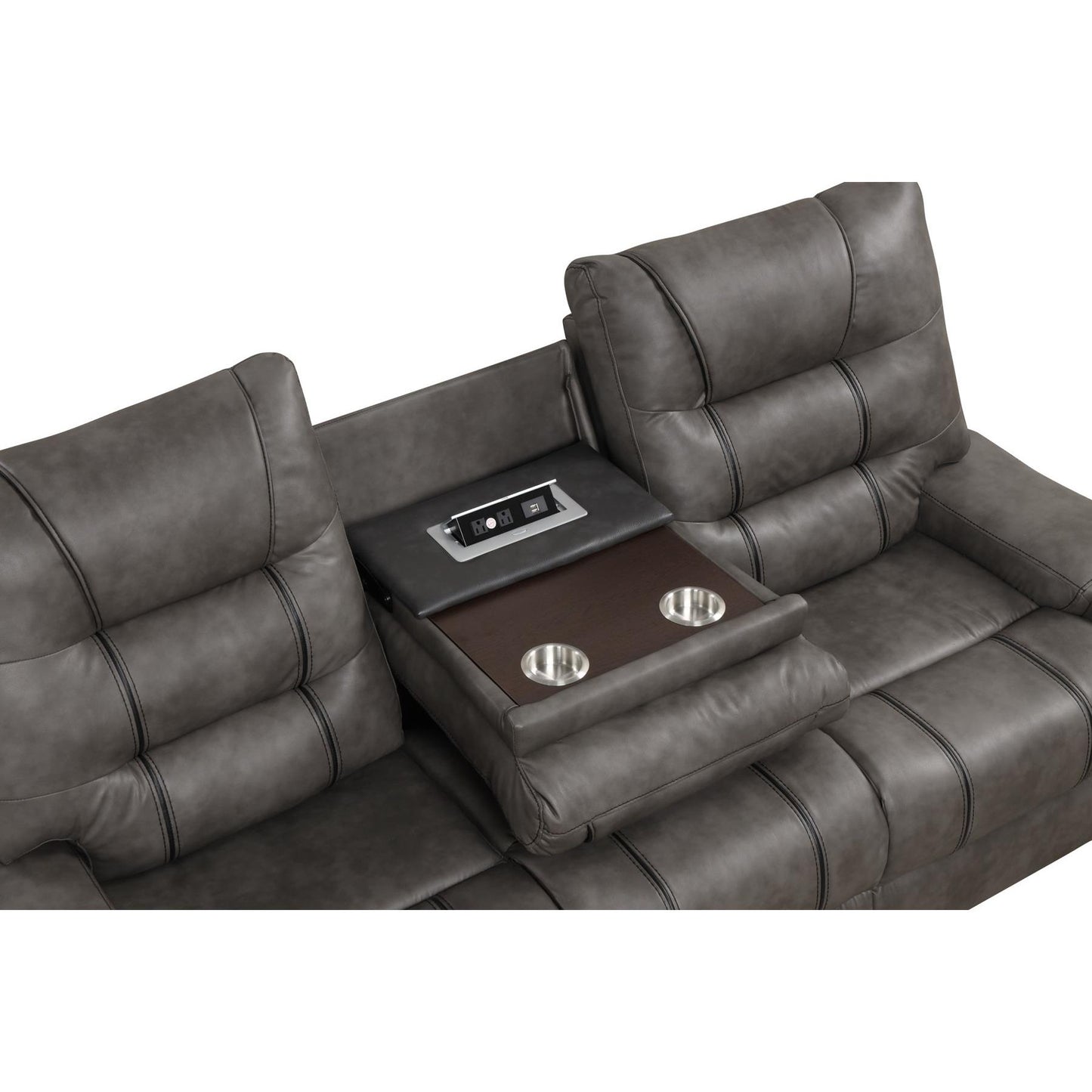 Generation Trade Bronco 652020 Sofa - Grey IMAGE 2