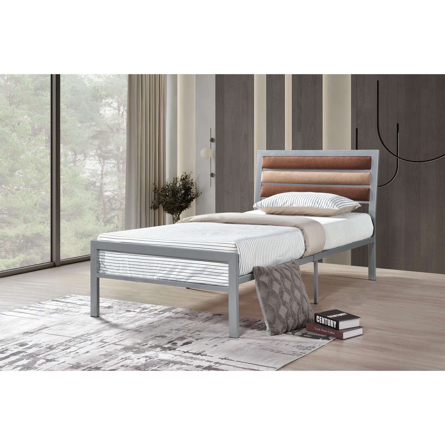 Generation Trade Clinton 214020 Full Bed - Silver IMAGE 1