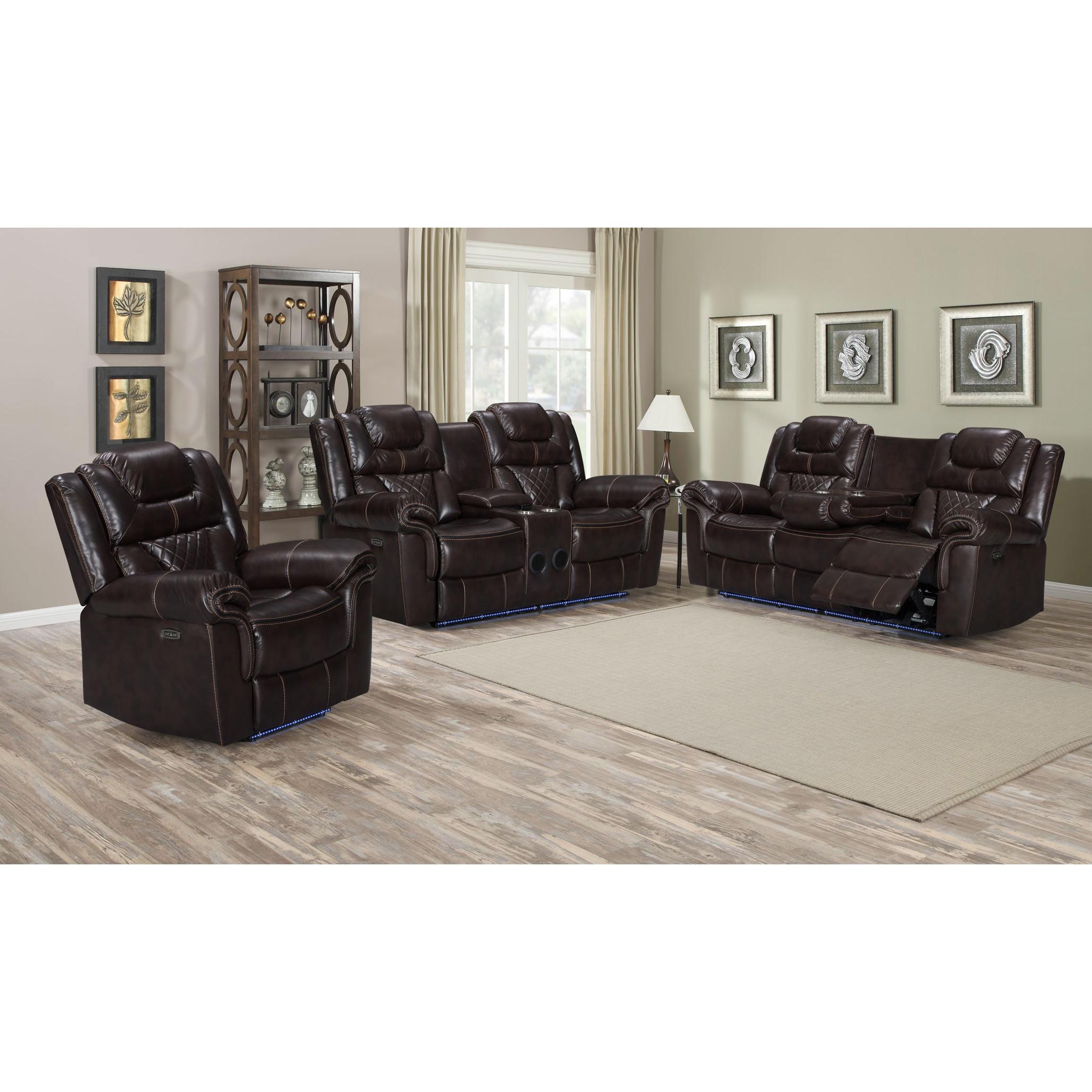 Generation Trade Encore 656392 Recliner - Brown IMAGE 1