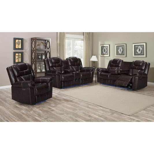 Generation Trade Encore 656392 Recliner - Brown IMAGE 1