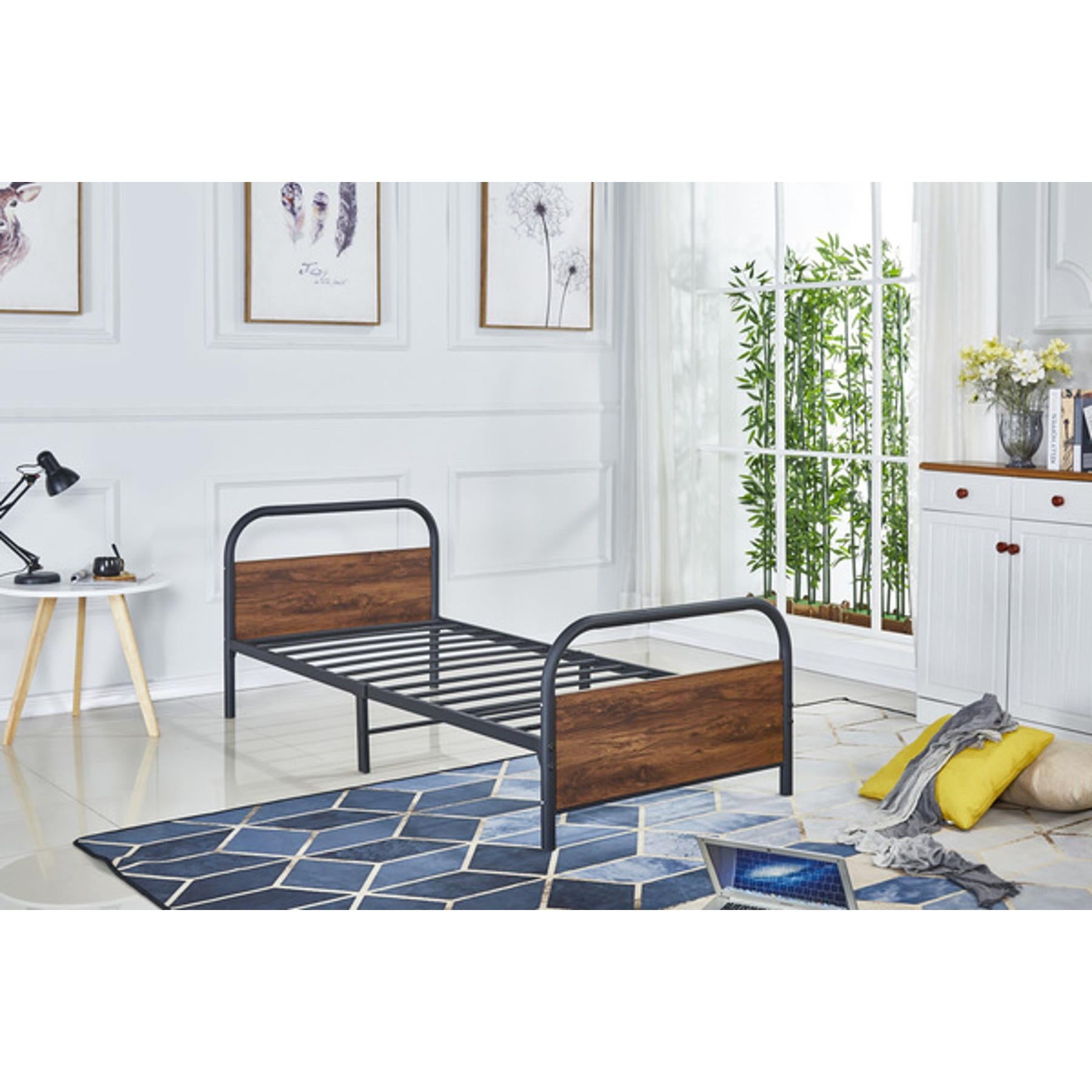 Generation Trade Finley 211211 Twin Bed - Black IMAGE 1