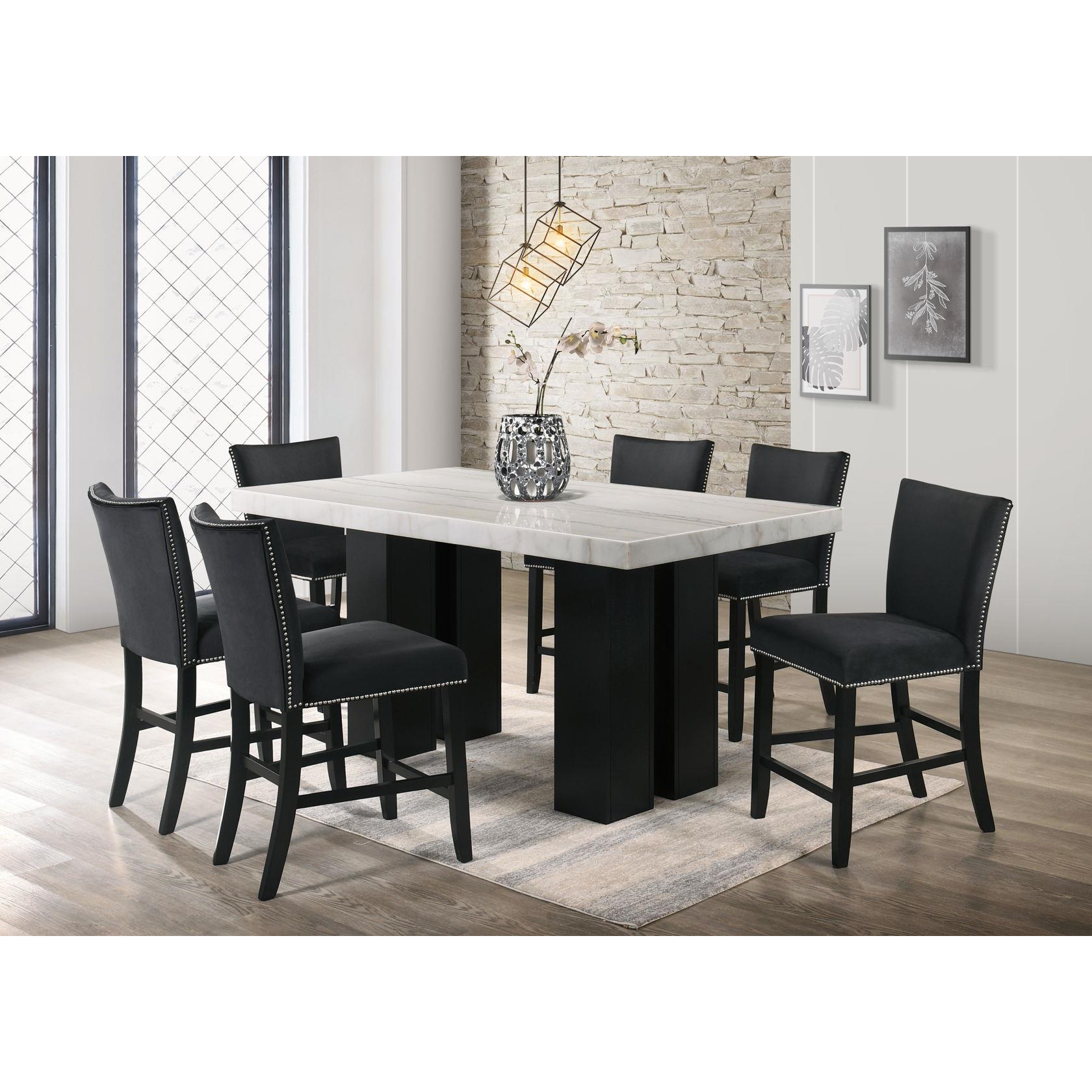 Generation Trade Izmir 305215 Stool - Black IMAGE 1