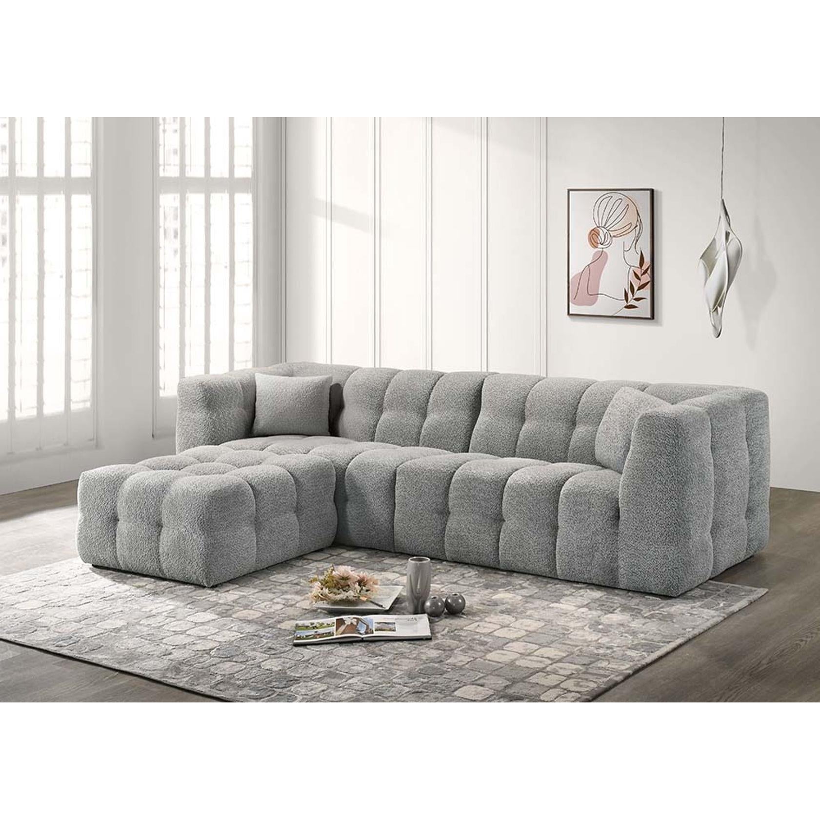 Generation Trade Juniper 505033 Sectional With Ottoman - Grey IMAGE 1