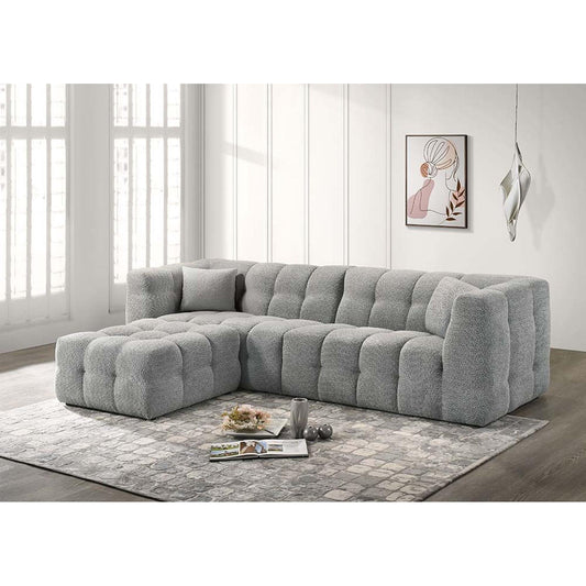 Generation Trade Juniper 505033 Sectional With Ottoman - Grey IMAGE 1