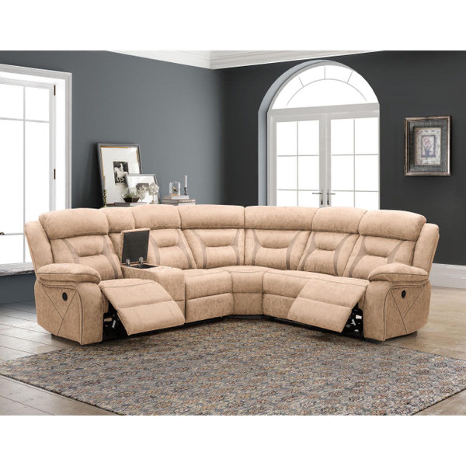 Generation Trade Liberty 698534 Sectional - Tan IMAGE 1