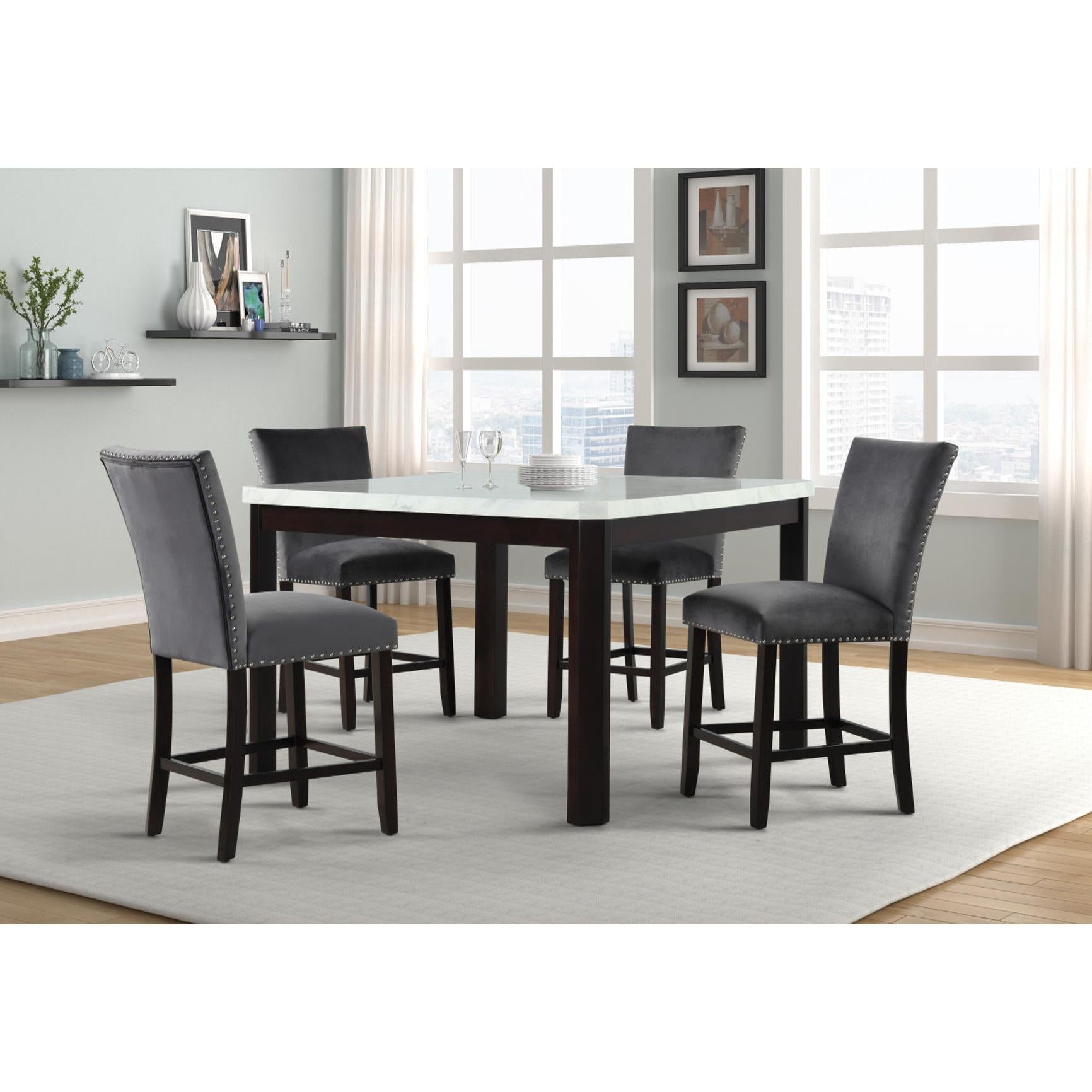 Generation Trade Sapphire 311027 Pub Stool - Grey IMAGE 1