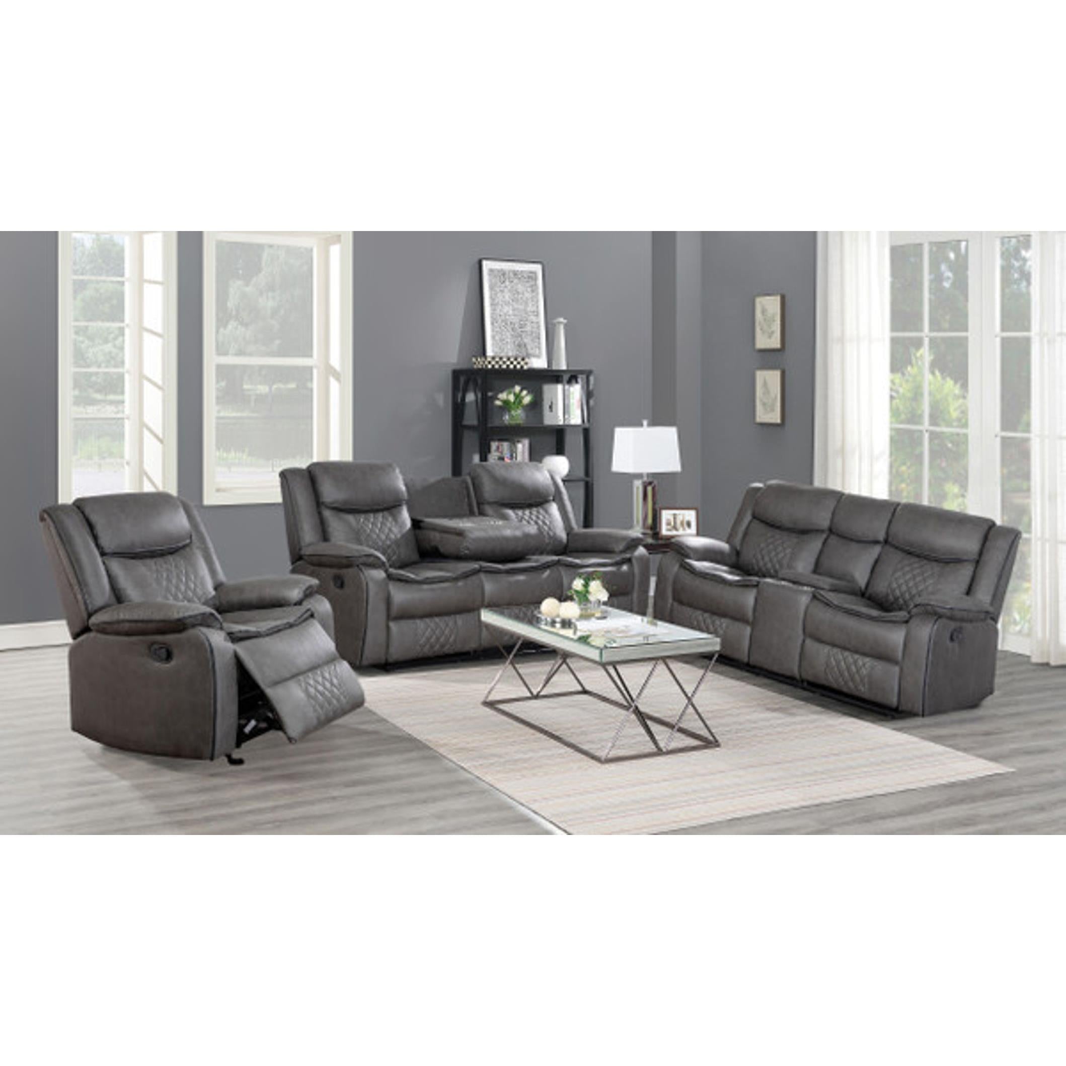 Generation Trade Silverado 660020 Sofa - Grey IMAGE 1