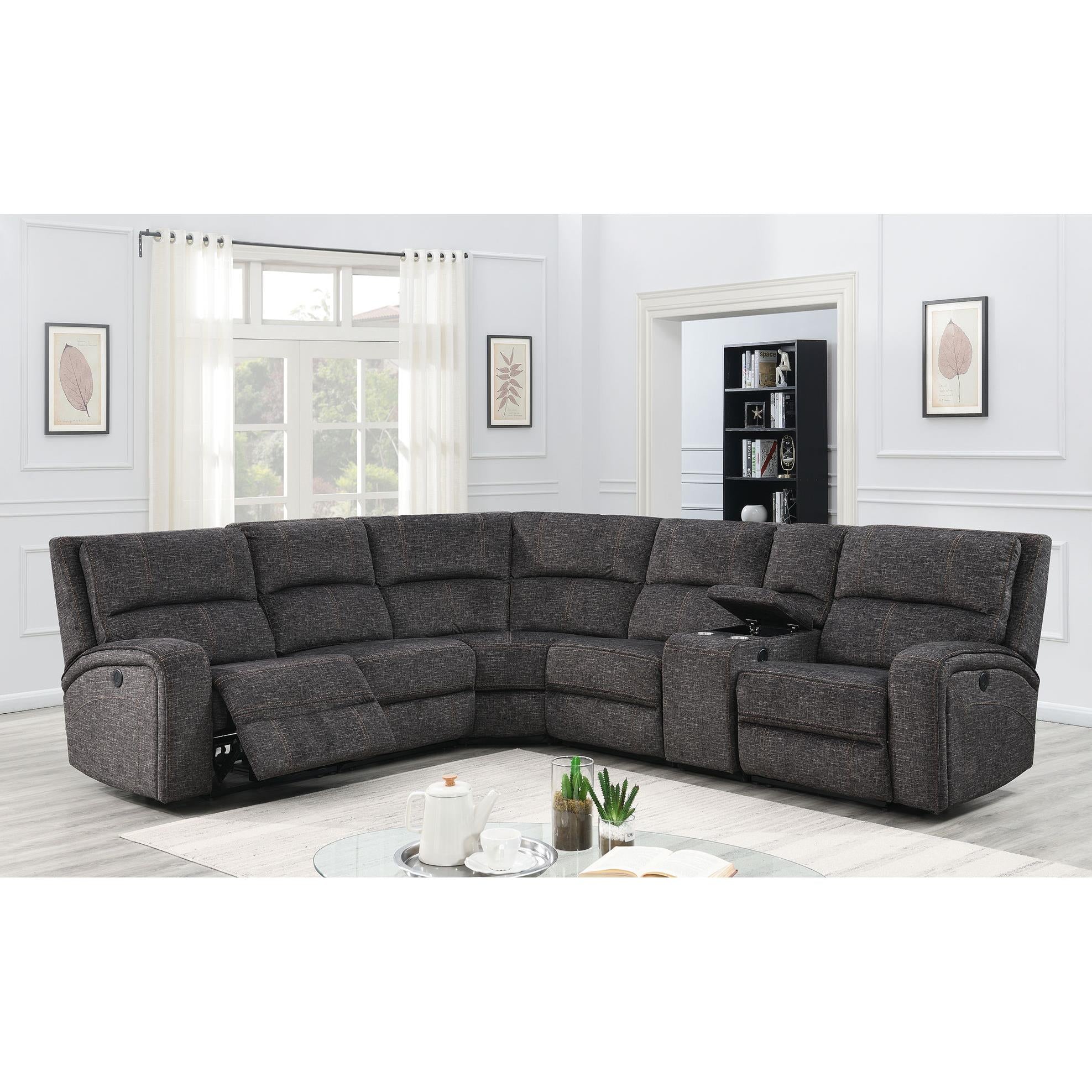 Generation Trade Solaris 604032 Sectional - Grey IMAGE 1