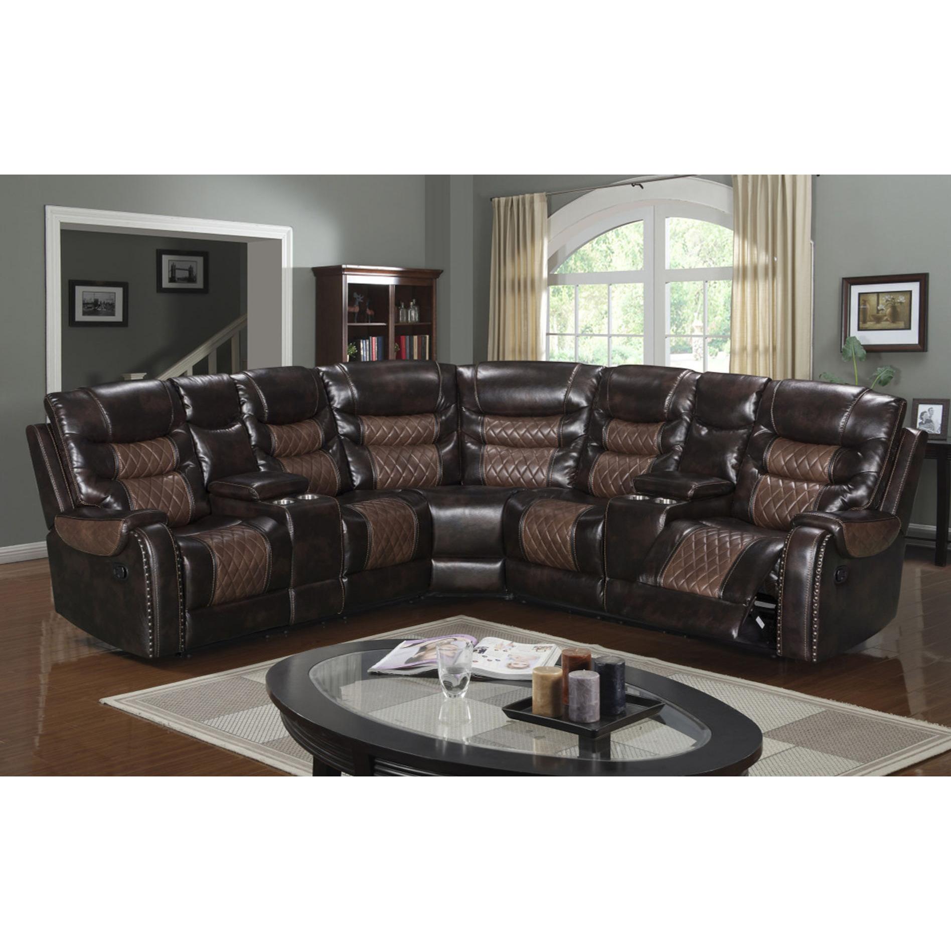Generation Trade Starwood 691324 Sectional - Brown IMAGE 1